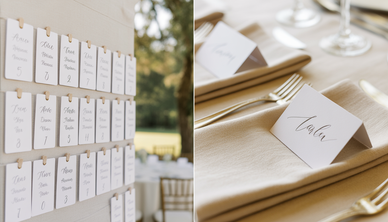Are Place Cards and Escort Cards the Same Thing?