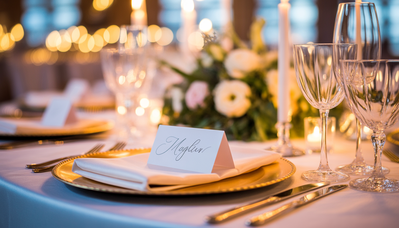 Do You Need Place Cards at a Wedding?