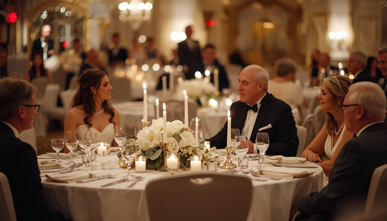 Where Does the Officiant Sit at a Wedding Reception?