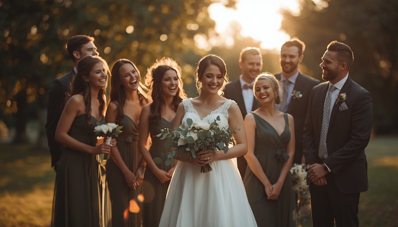How Many Bridesmaids and Groomsmen Should You Have?