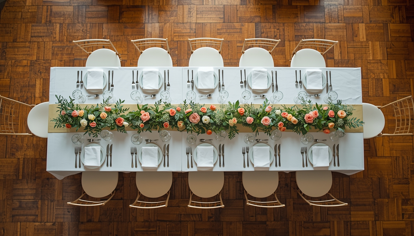 Spacing between guests on weddings