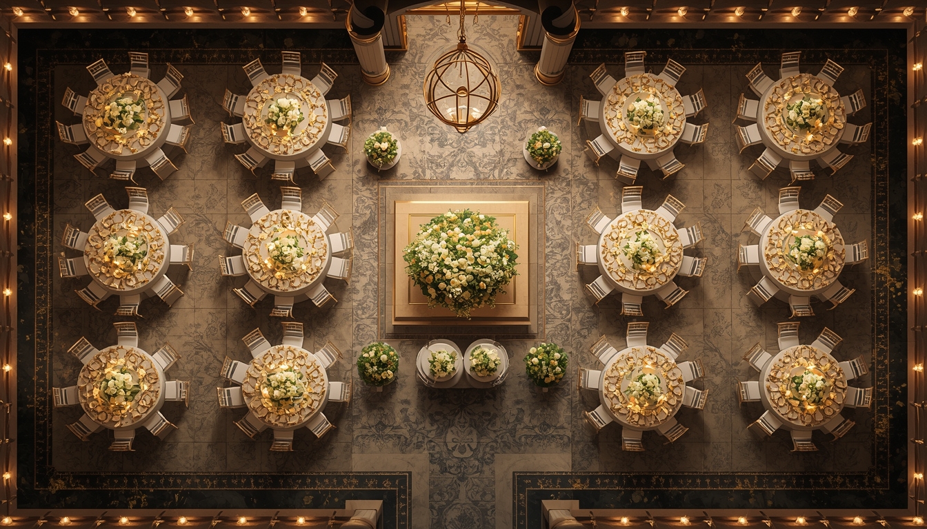 Required space between round wedding tables