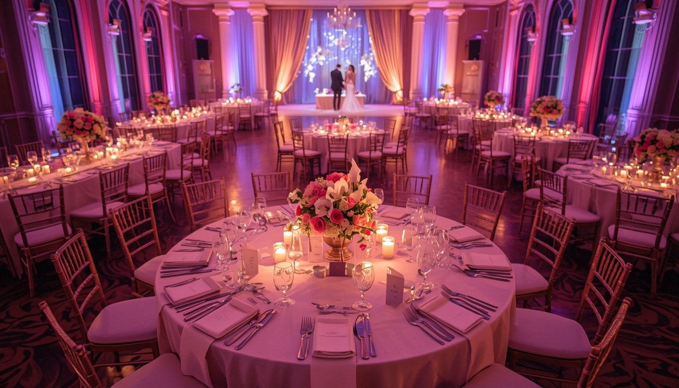 Wedding venue overlook